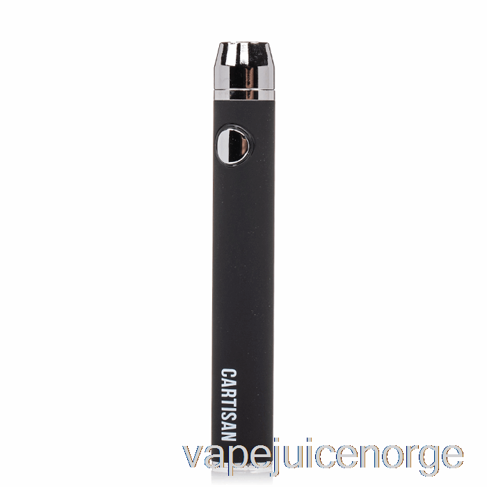 Vape Juice Cartisan Knapp Vv 650 510 Batteri Svart